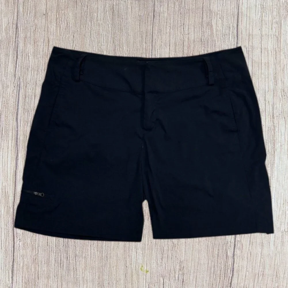 Helly Hansen Navy Blue Women's Low Rise Quick Dry Hiking Cargo Shorts Size 34